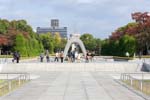 A-bomb Dome in the background